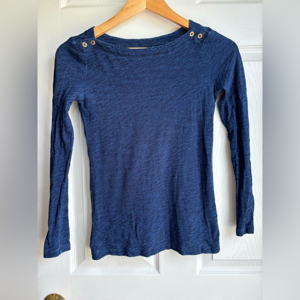 J. Crew Painter Long Sleeve Tee